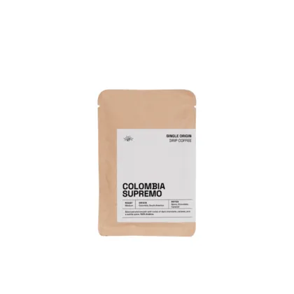 Colombia Supremo drip coffee bag