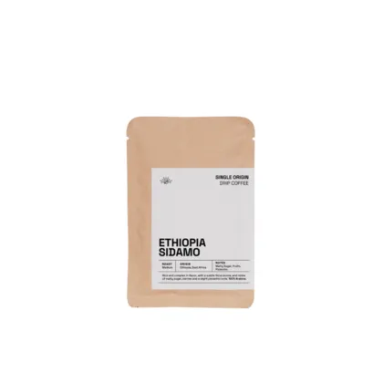 Ethiopia Sidamo drip coffee bag