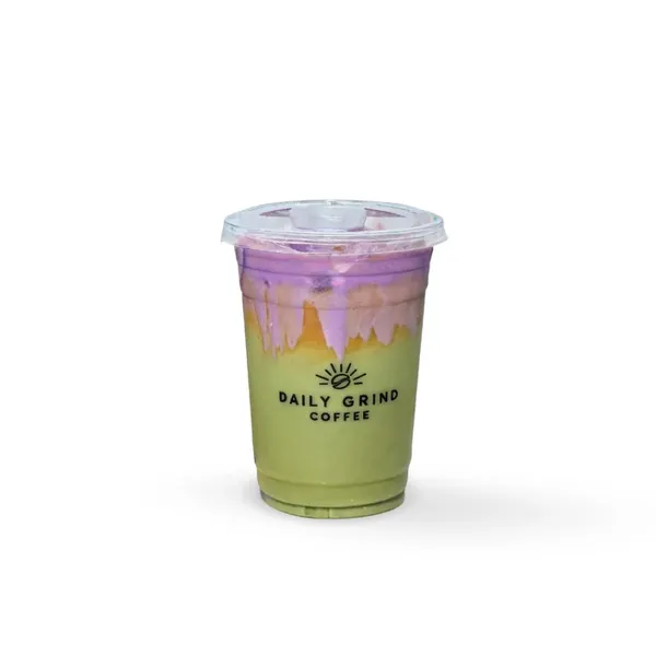Ube Matcha Latte